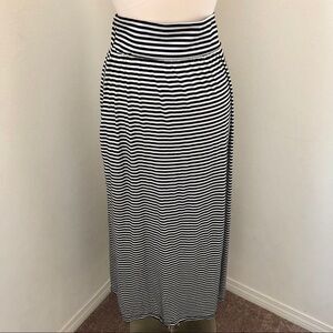 Bar III Striped Maxi Skirt Size Medium